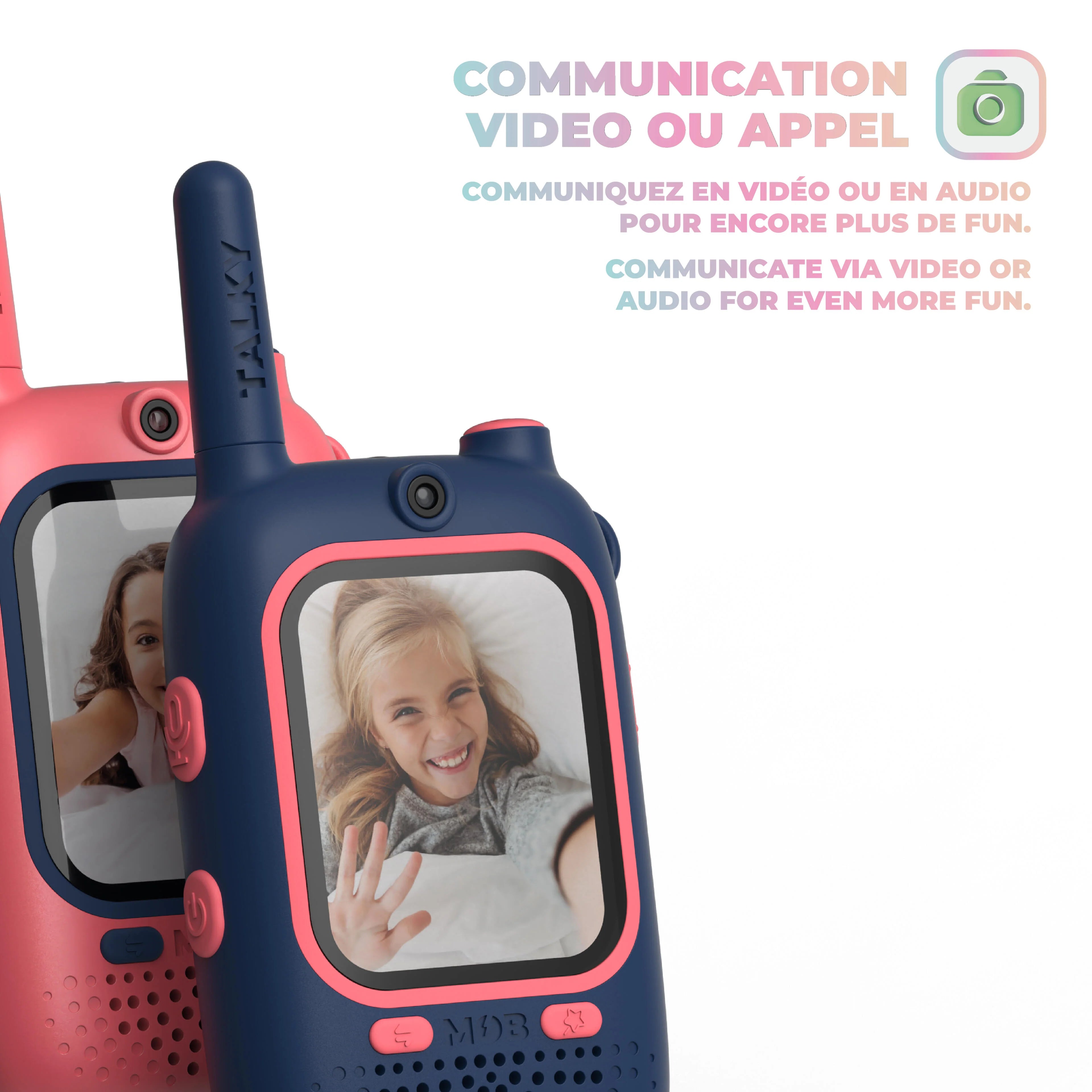 Walkie-talkie z wideo MOB