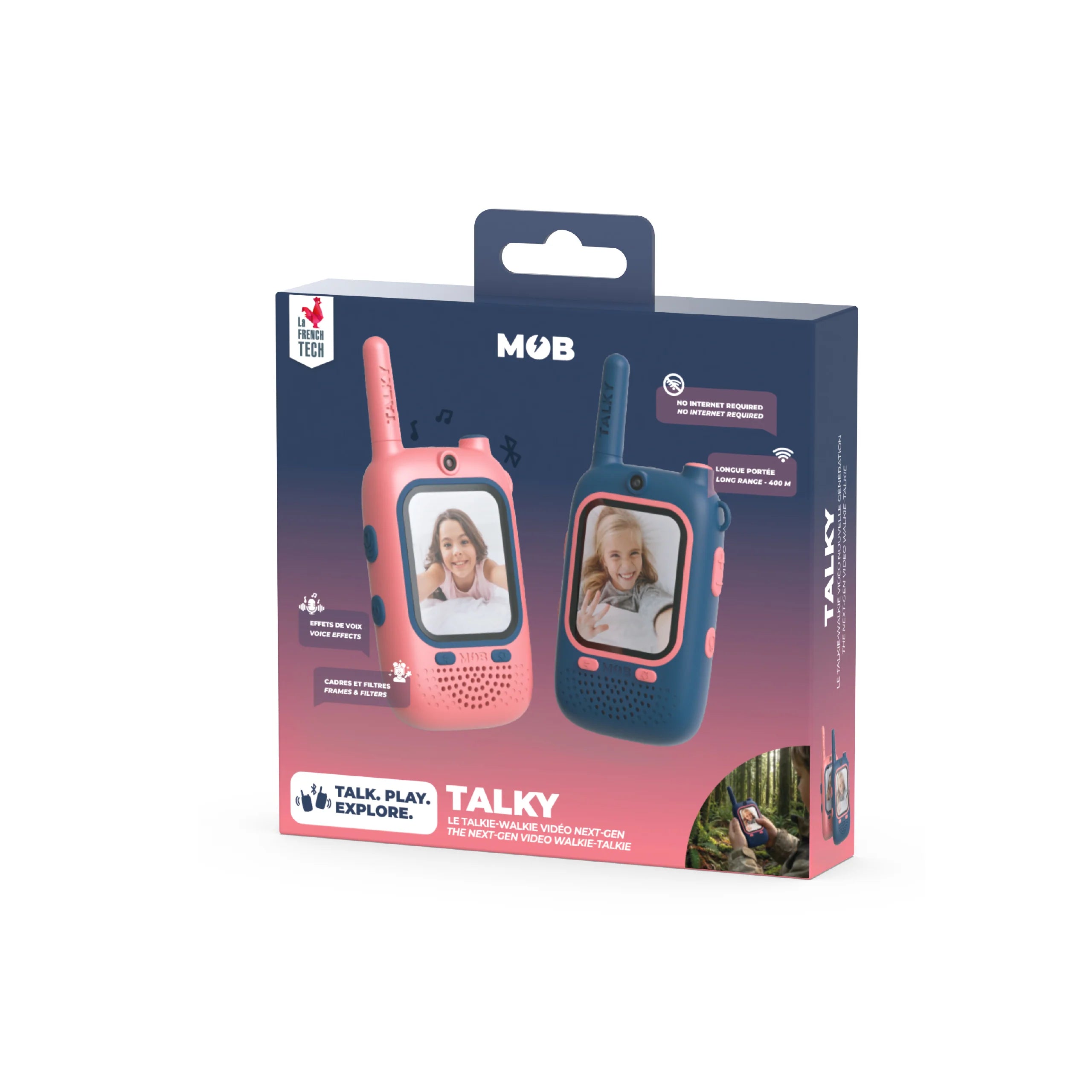 Walkie-talkie z wideo MOB