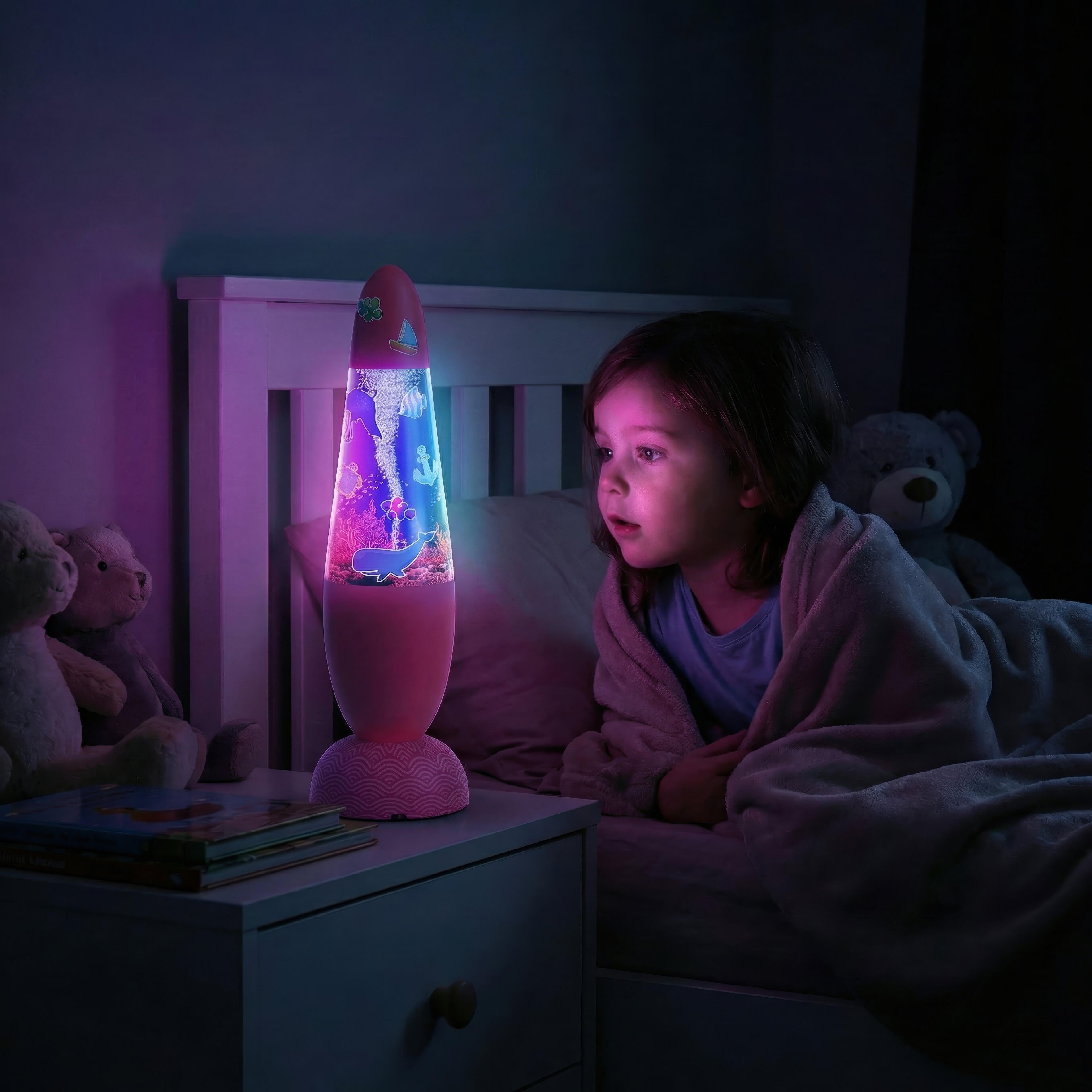 Lampka Tornado Tsuny Light MOB – koralowa