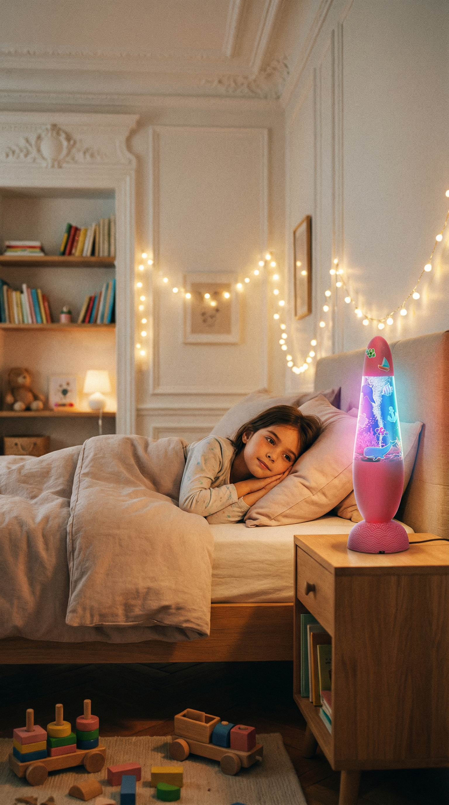 Lampka Tornado Tsuny Light MOB – koralowa