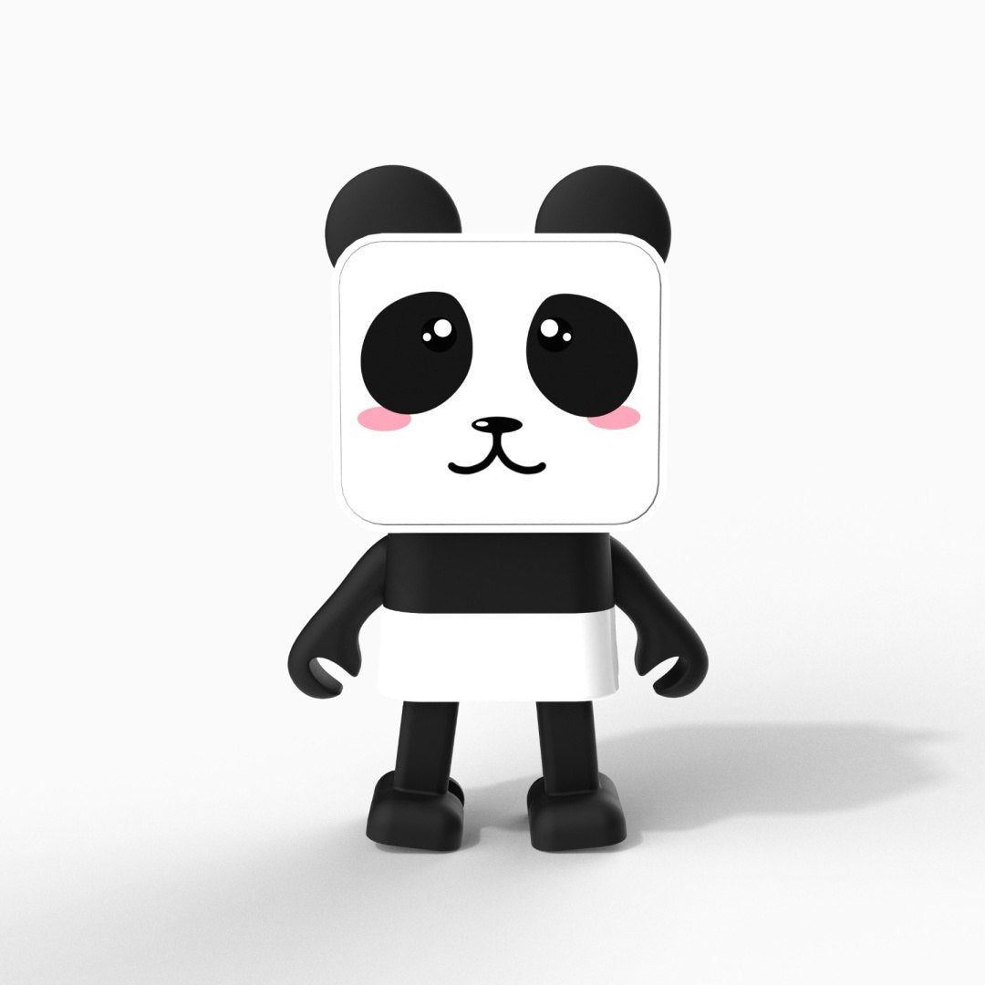 Tańczący głośnik bezprzewodowy panda w kształcie uroczego czarno-białego misia od WABOBA AB
