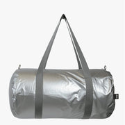 Torba weekender LOQI – srebrna (duża)