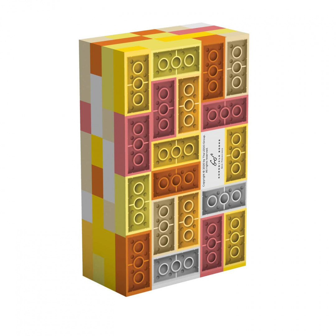 Karteczki LEGO żółte i wielokolorowe w kształcie klocków LEGO od BV JACOB COMPANY