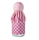 Botella térmica con pajita Bestie Asobu – Medusa Rosa 460 ml