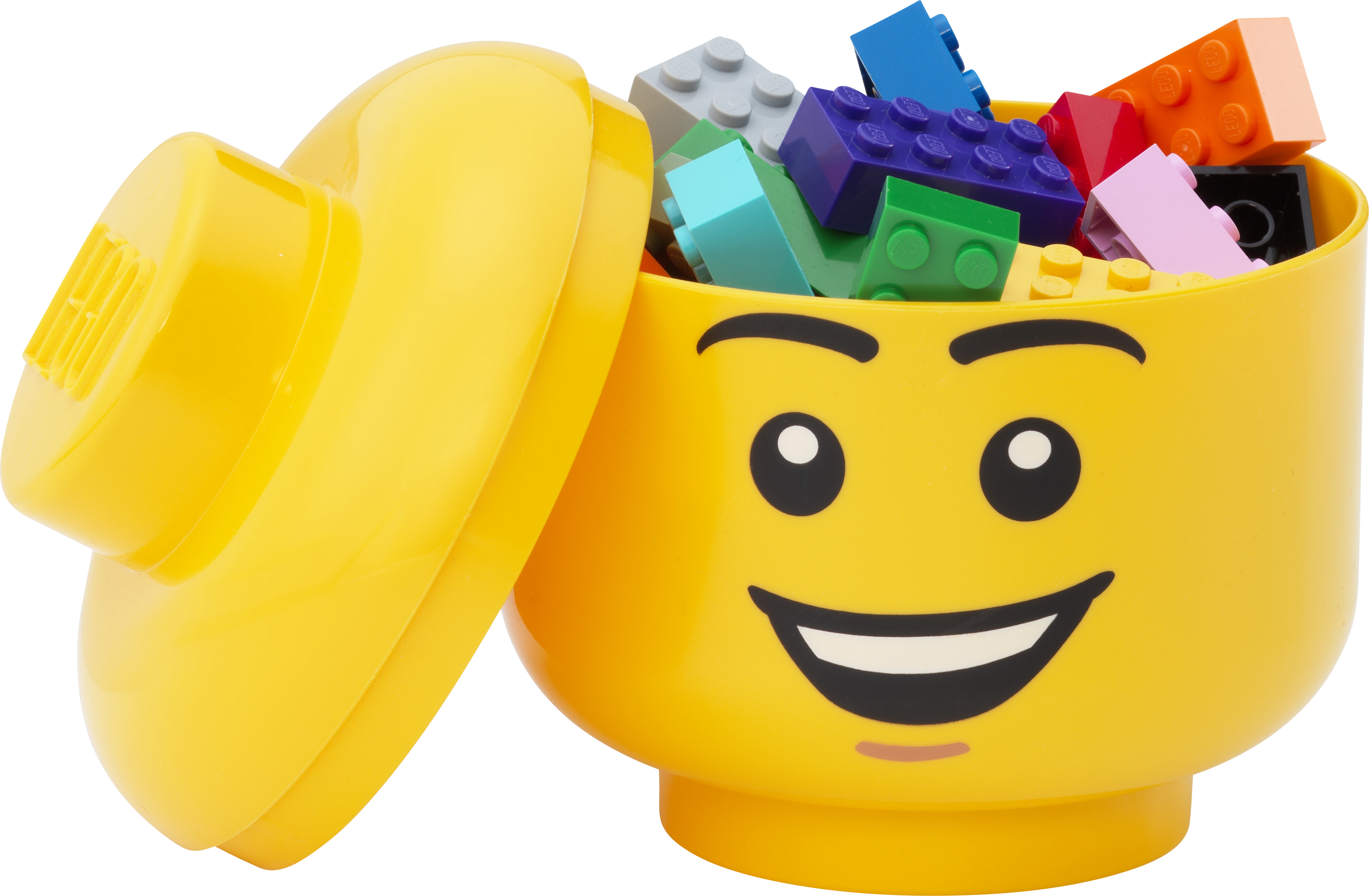 Pojemnik mini głowa LEGO® - Chłopiec z uśmiechem
