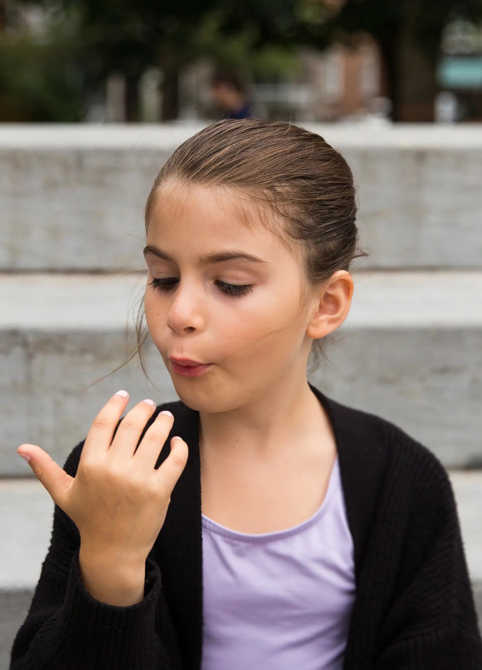 Abziehbarer Nagellack für Kinder Namaki – Pfirsich