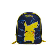 Plecak Pokémon dla dzieci z motywem Pikachu w kolorze granatowym z żółtymi akcentami