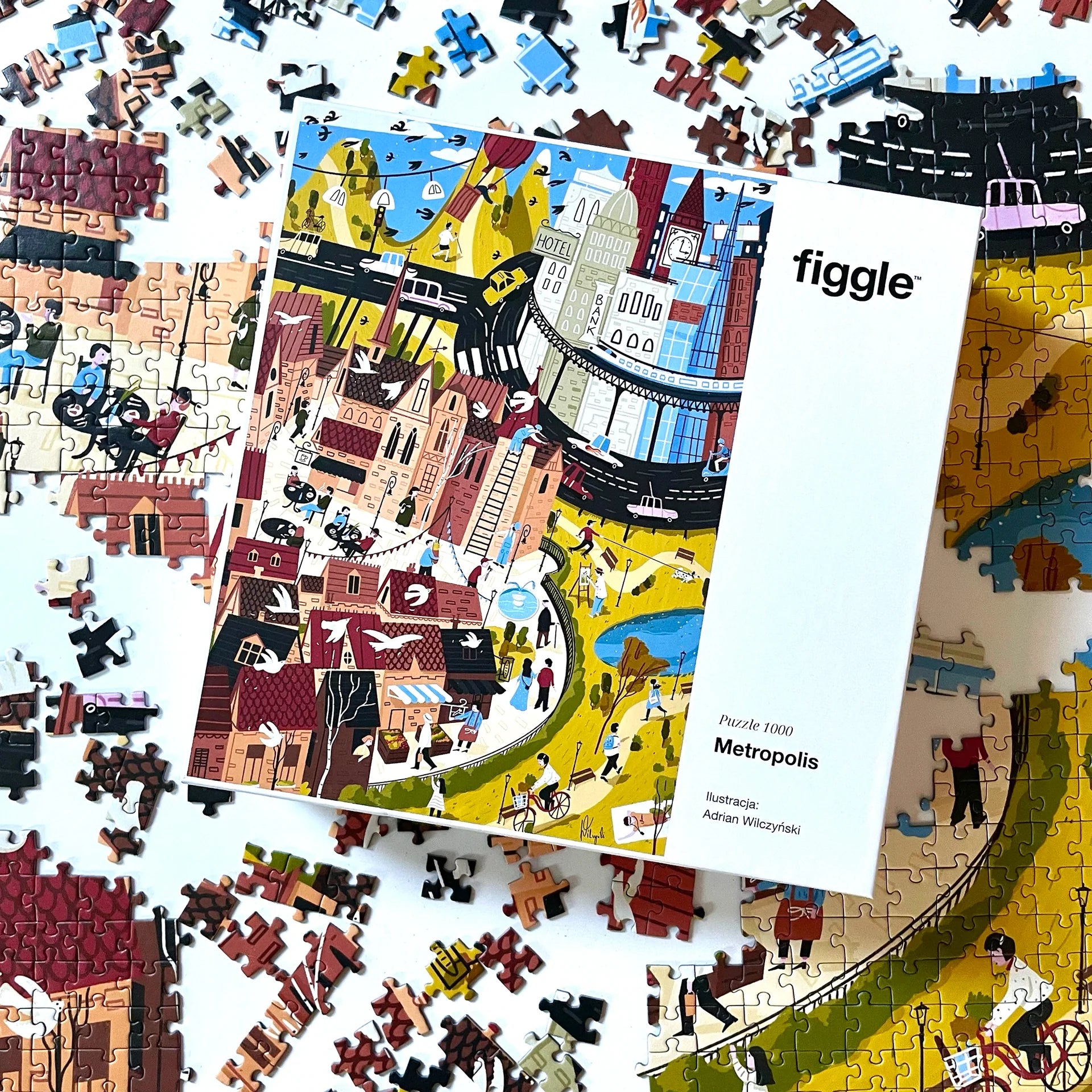 Puzzle di Figgle Metropolis 1000