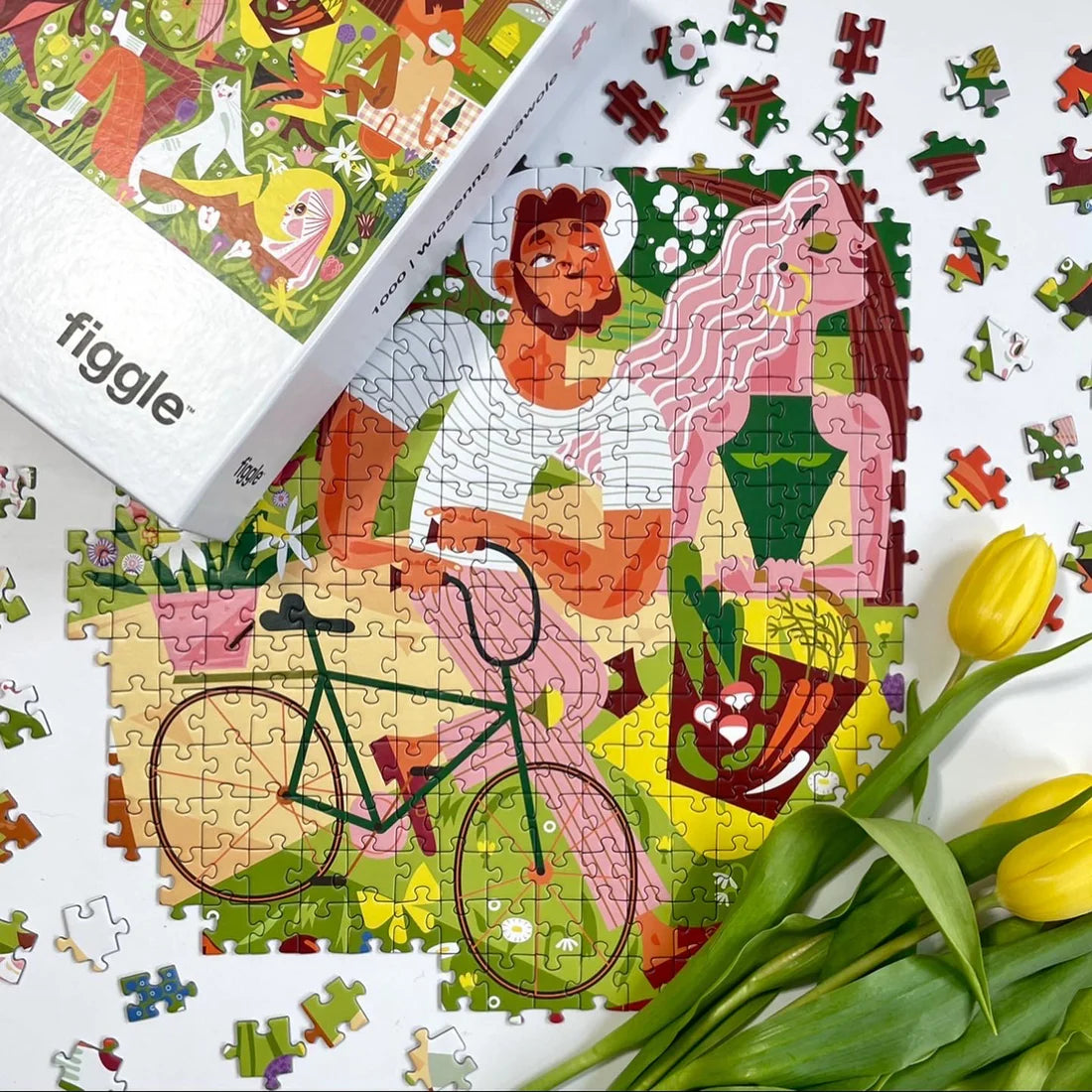 Figgle Puzzle Giochi di primavera 1000