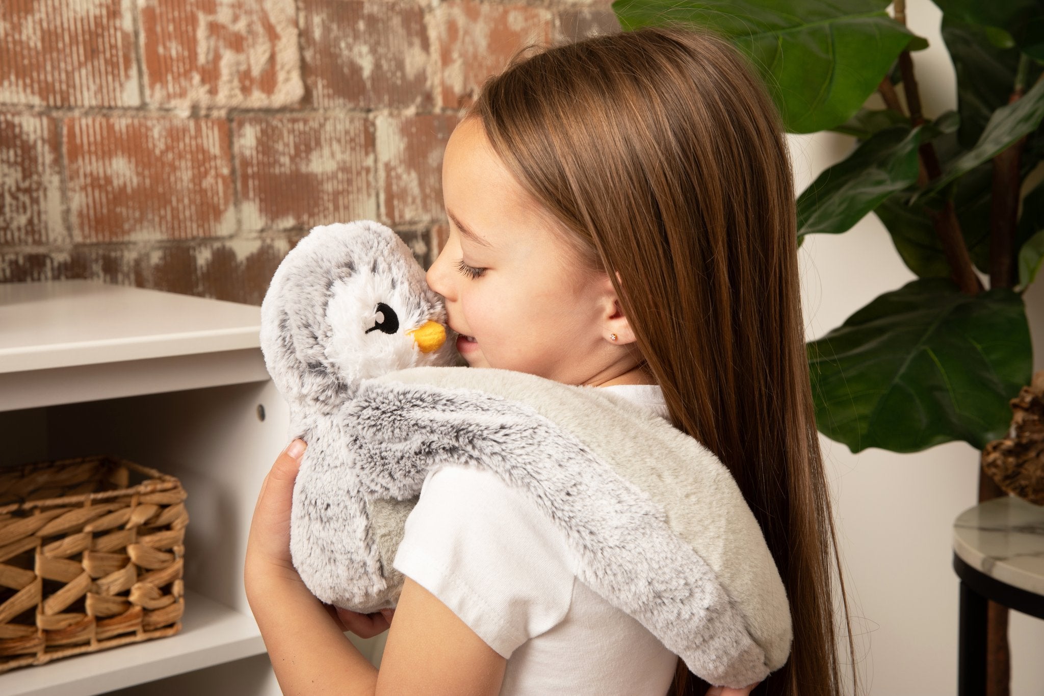 Peluche con peso Hugimals - Pingüino Pax