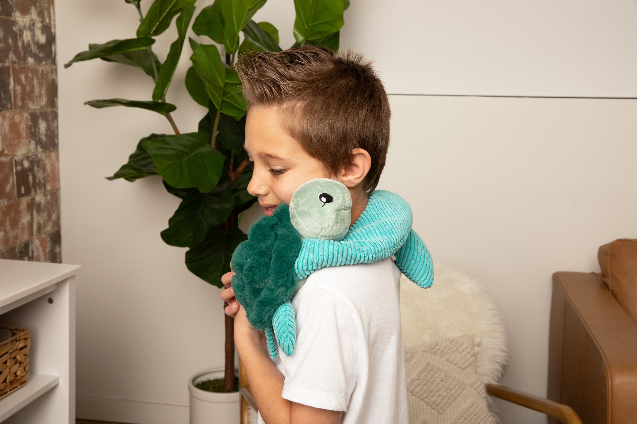 Peluches con peso Hugimals - Tortuguita Sidney