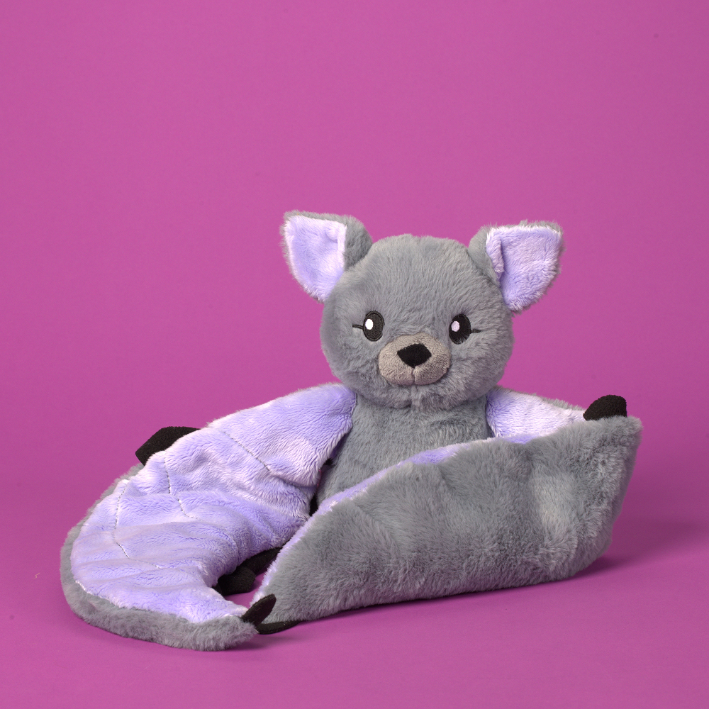 Pelúcia com peso Hugimals – Morcego Berkeley