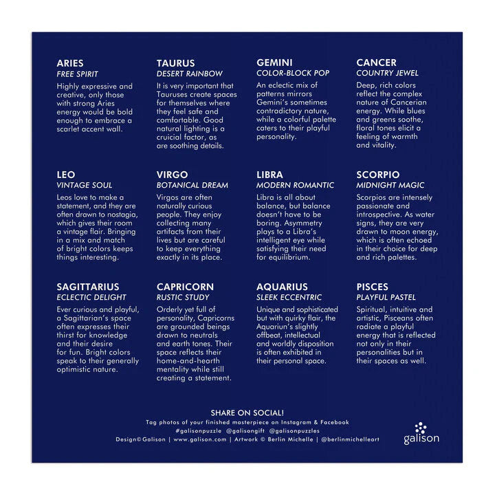 Puzzle Galison – La Casa dell'Astrologia (500 pezzi)