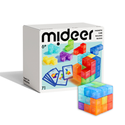 Cube de construction composé de blocs magnétiques Mideer