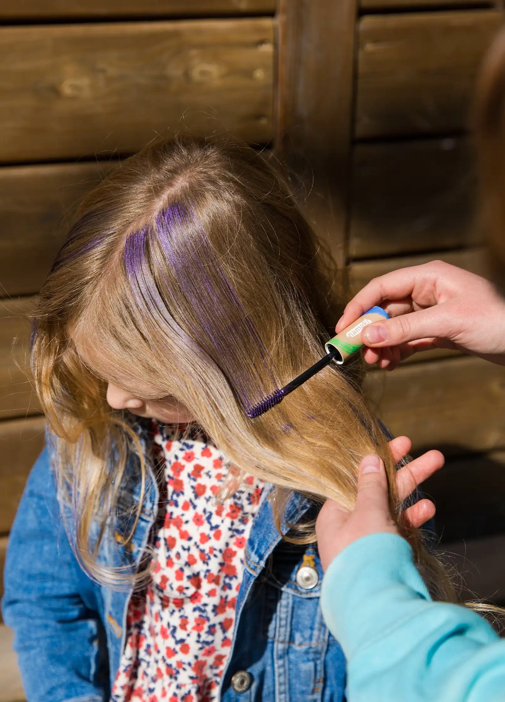 Maskara do włosów dla dzieci Namaki – fioletowa