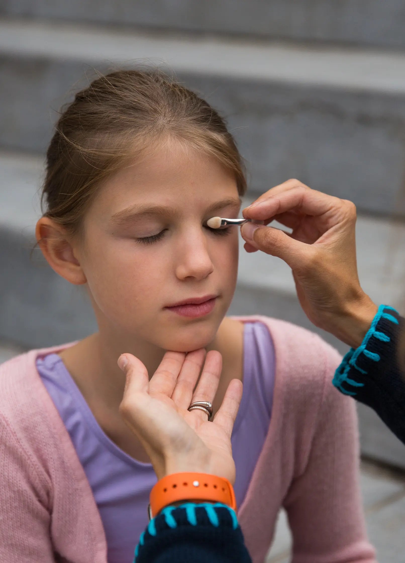 Paleta 3 cieni do powiek dla dzieci Namaki – zima
