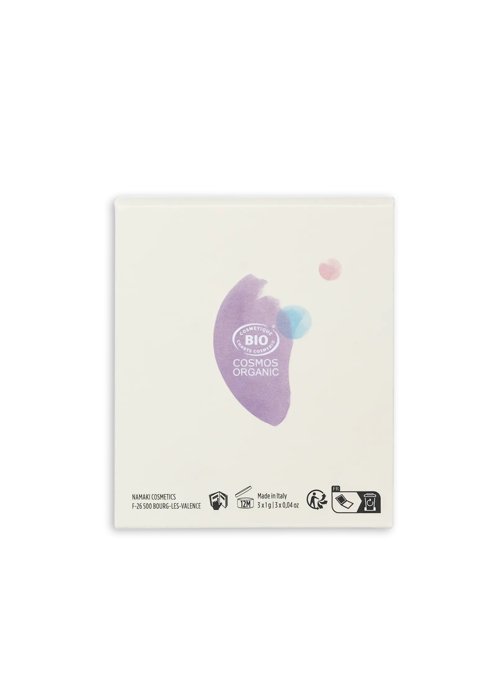 Paleta 3 cieni do powiek dla dzieci Namaki – zima