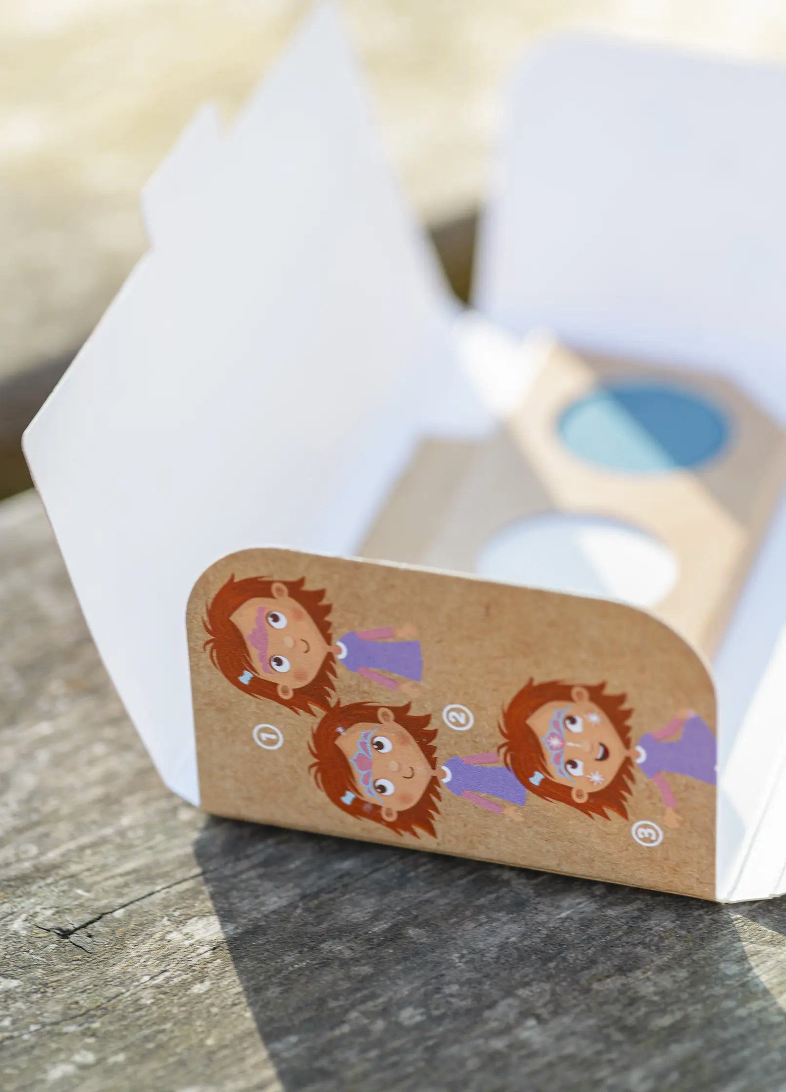 Zestaw do malowania twarzy dla dzieci Namaki 3 kolory – Wróżka i Motyl