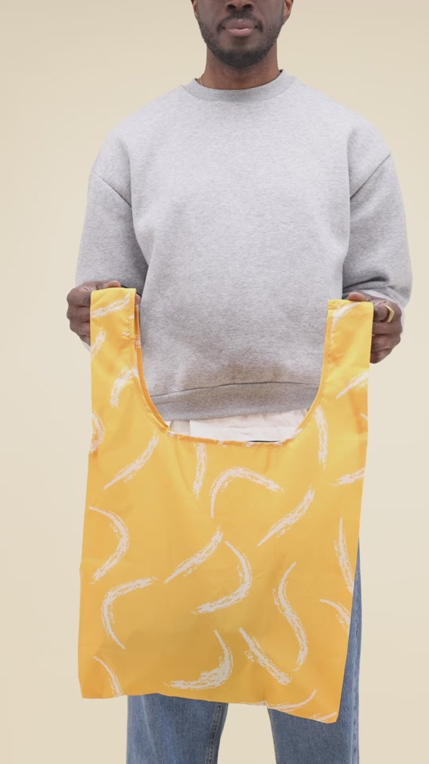 Video laden: Torba upcyklingowa ODH – Saffron Brush