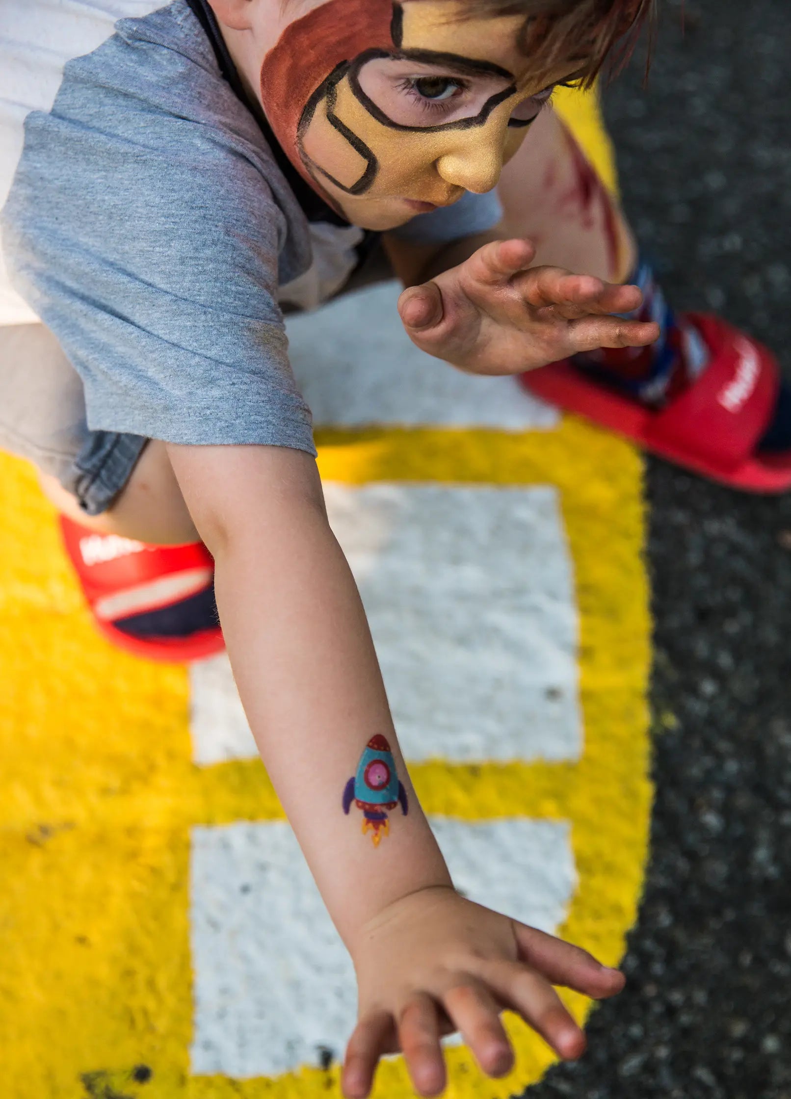 Tatouages ​​pour enfants Namaki - Mondes intergalactiques