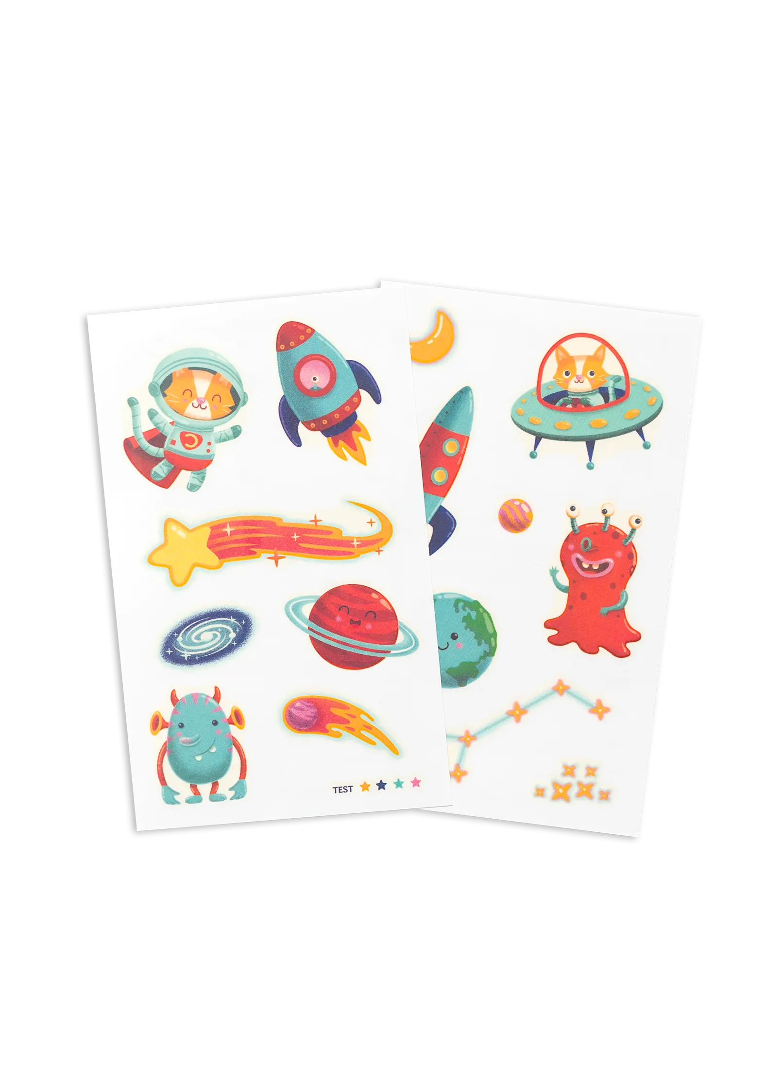 Tatuajes Namaki para niños – Mundos intergalácticos