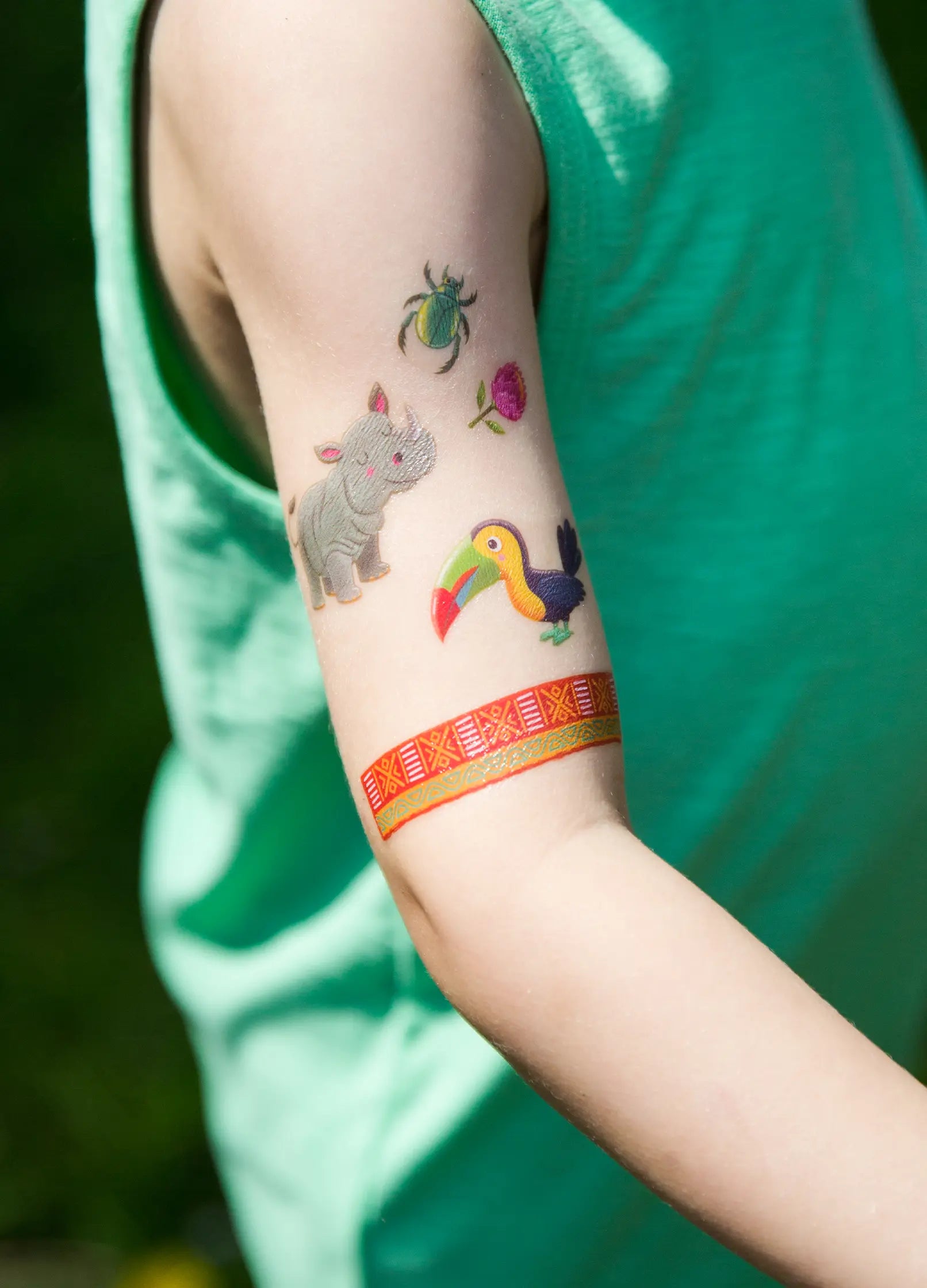 Namaki-Tattoos für Kinder – Wildtiere
